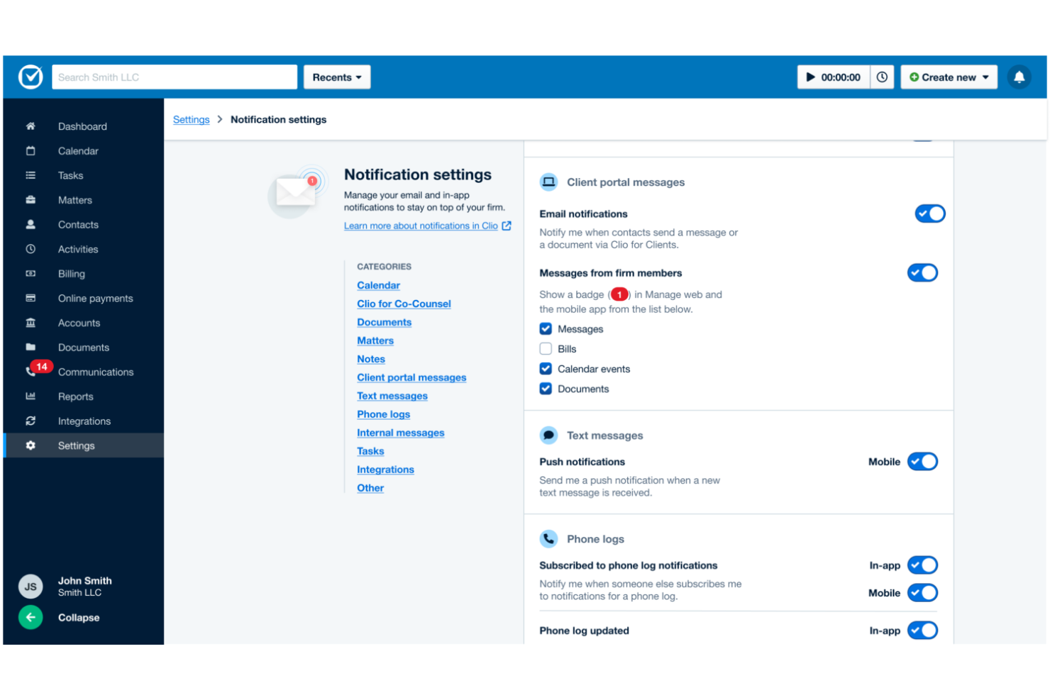 Clio screenshot - 10 Mejores Software de Derecho Inmobiliario Analizados en 2026