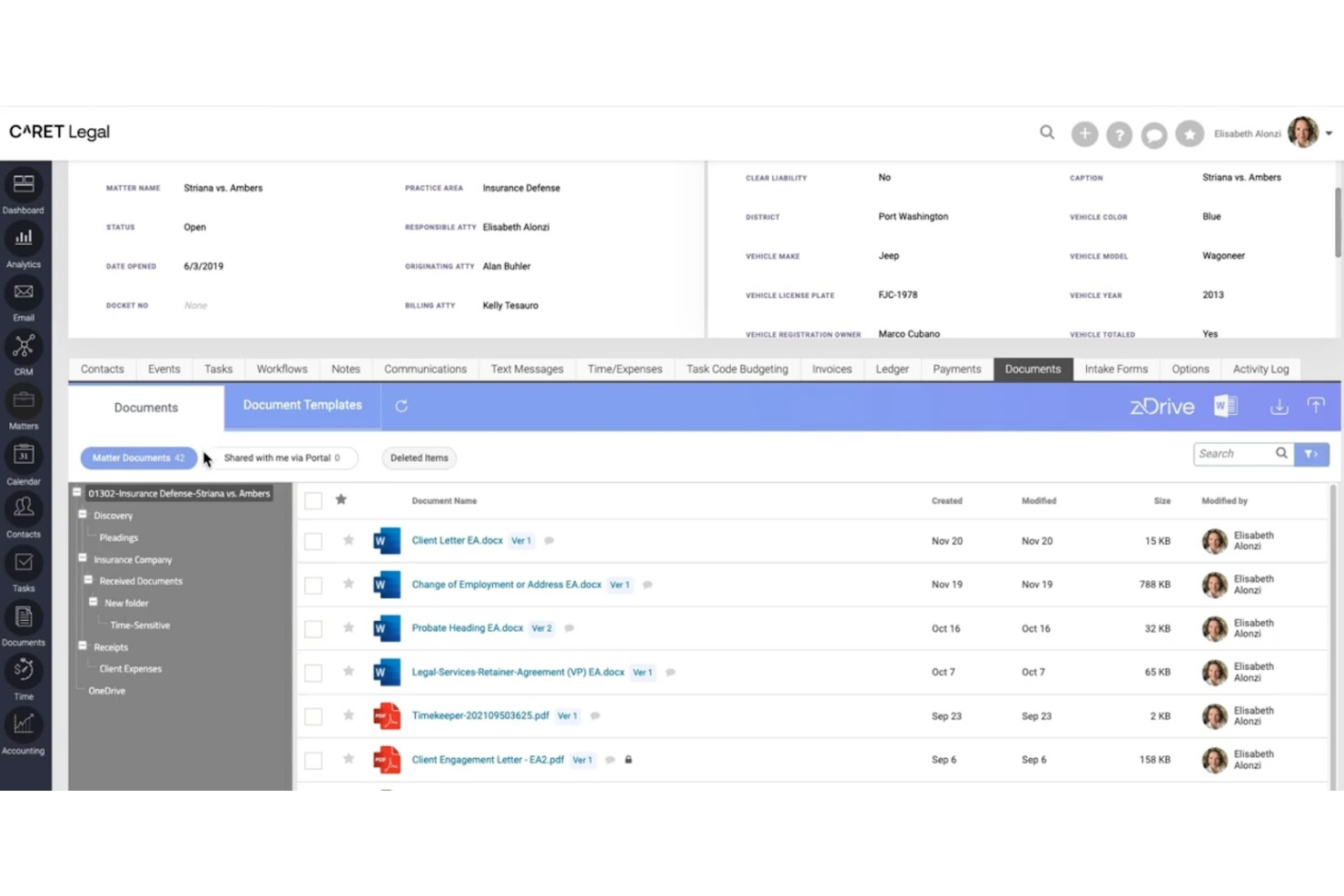 CARET Legal screenshot - 16 Migliori Software per la Gestione delle Successioni Recensiti nel 2026