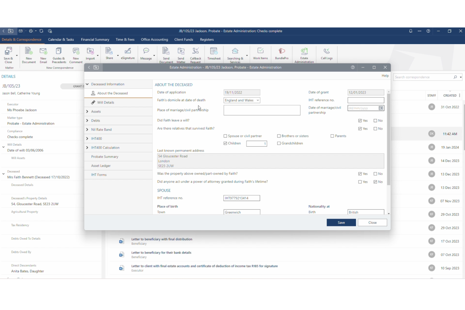 LEAP screenshot - 16 Migliori Software per la Gestione delle Successioni Recensiti nel 2026