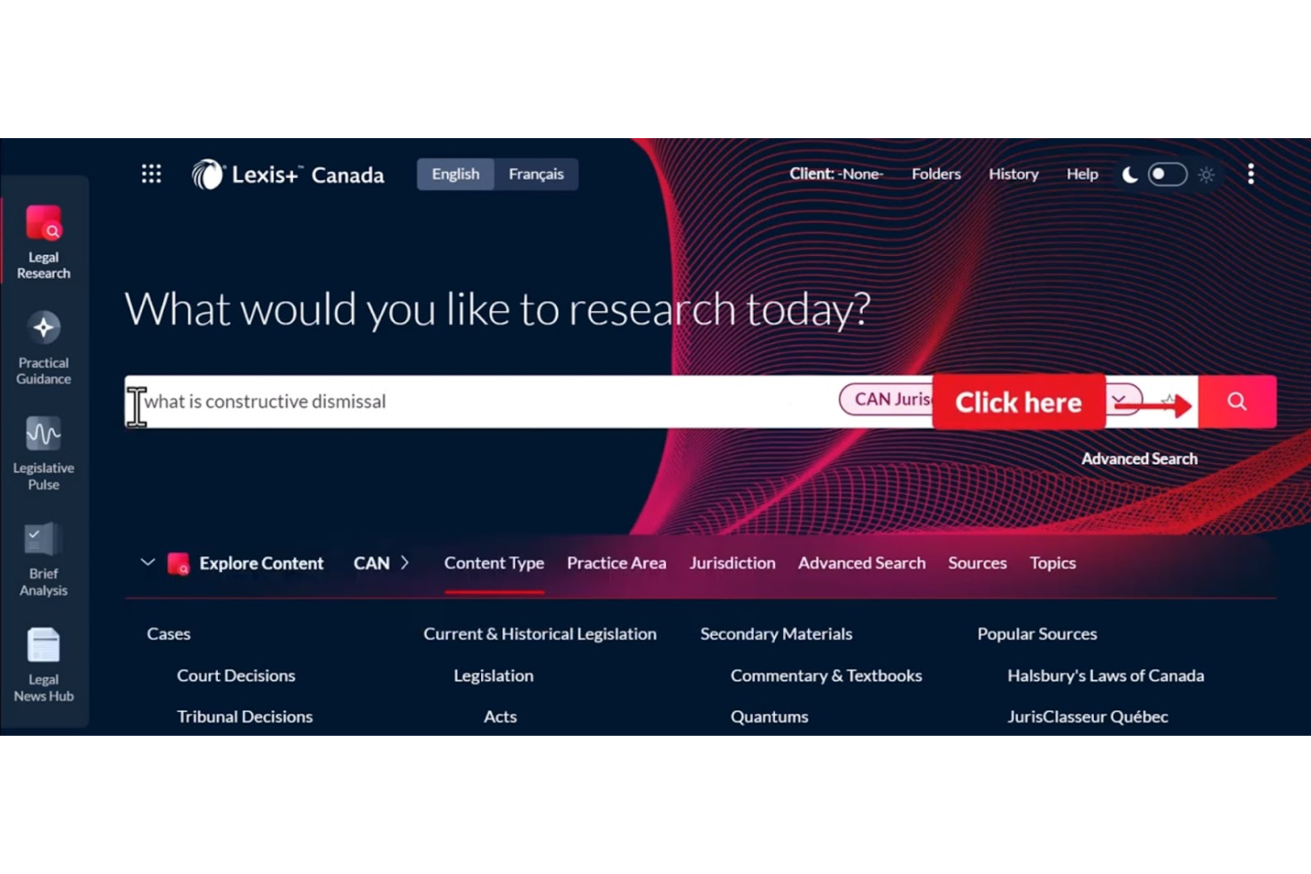 LexisNexis screenshot - 10 Mejores Herramientas de IA Legal Revisadas en 2026