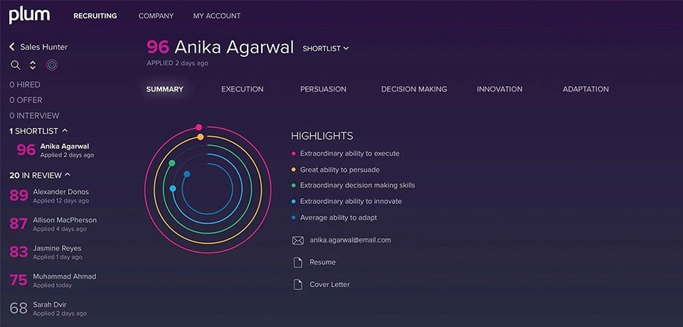Plum screenshot - Guida Ai 28 Migliori Strumenti Per La Pianificazione Della Successione Del 2026