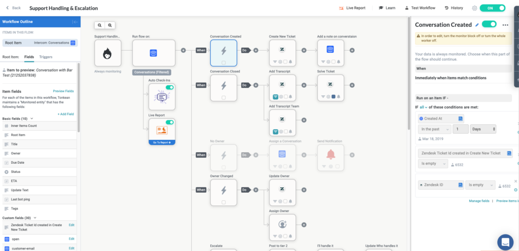 Tonkean screenshot - Guida 2026 ai 24 Migliori Software di Marketing Legale