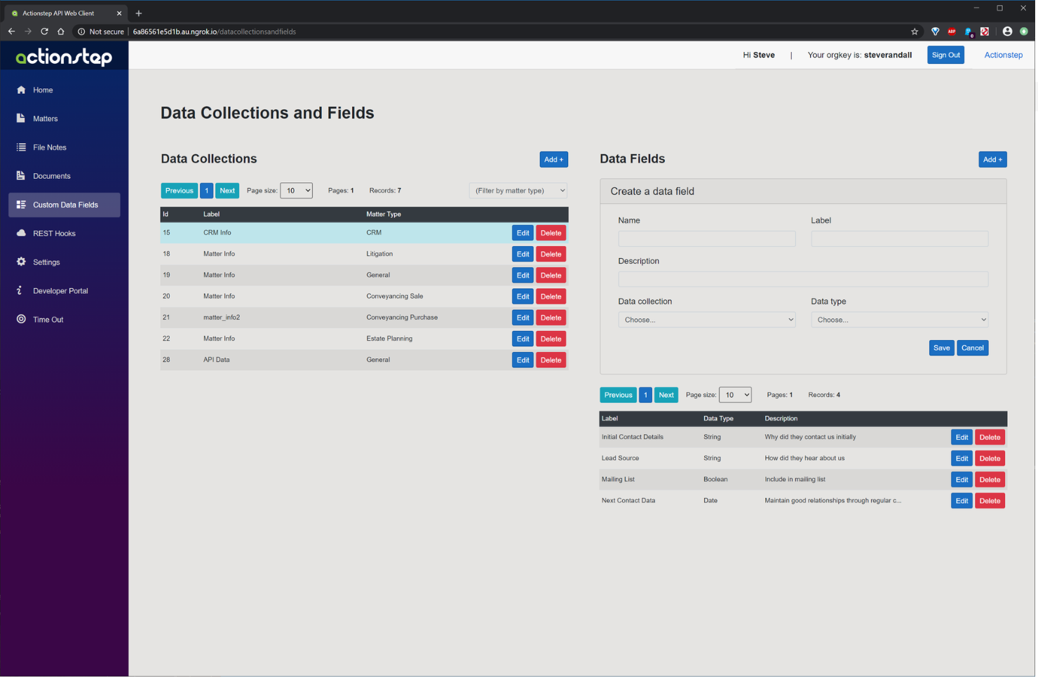Actionstep screenshot - 10 Mejores Software de Derecho de Familia para la Gestión de Casos en 2026