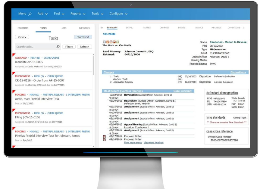 Enterprise Case Manager Software screenshot - Guida Definitiva Ai 10 Migliori Software Di Gestione Dei Tribunali Per Il 2026