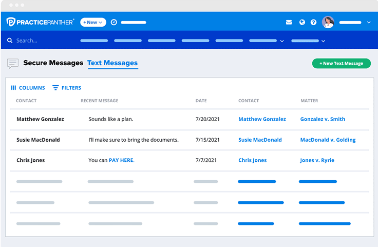 PracticePanther screenshot - I 10 migliori software per la gestione dei documenti legali nel 2026