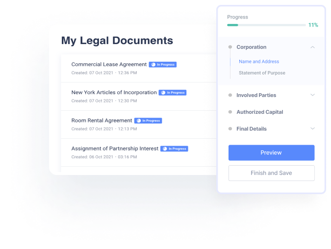 Legal Templates screenshot - Basta Inseguire la Carta: Le 10 Migliori Soluzioni per Moduli Legali nel 2026