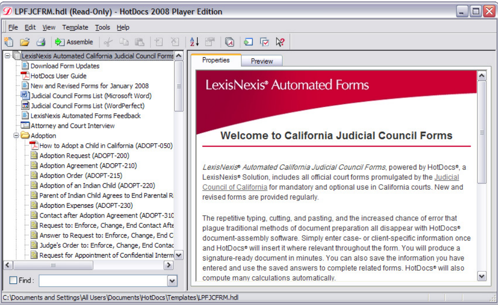 LexisNexis Automated Forms screenshot - No más persecución de papeles: Los 10 mejores software de formularios legales en 2026
