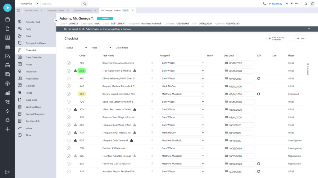 Neos screenshot - 15 Mejores Software de Gestión de Casos Basados en la Nube para 2026