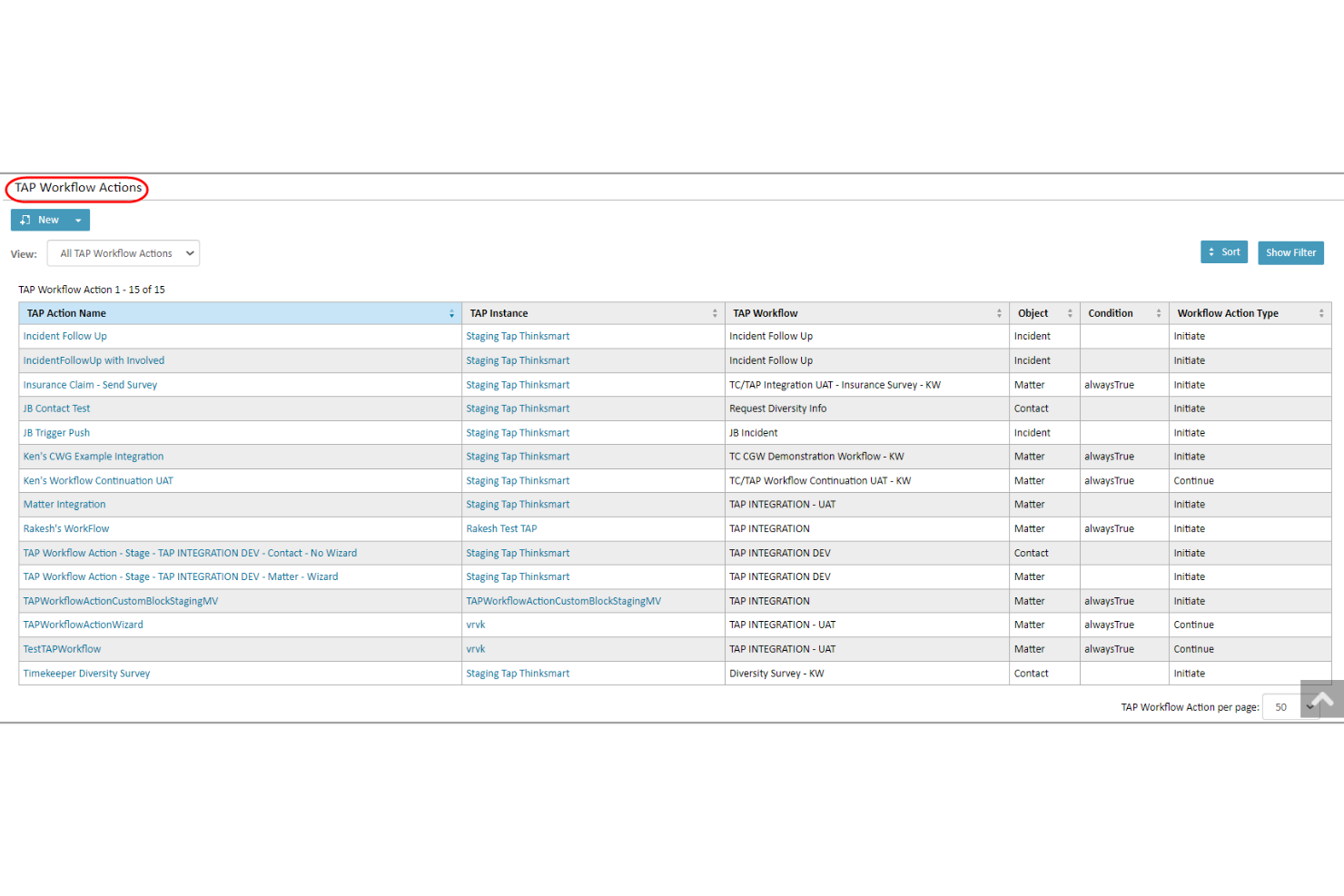 Mitratech TAP Workflow Automation screenshot - 10 Software de Automatización de Documentos Legales para Firmas de Abogados en 2026