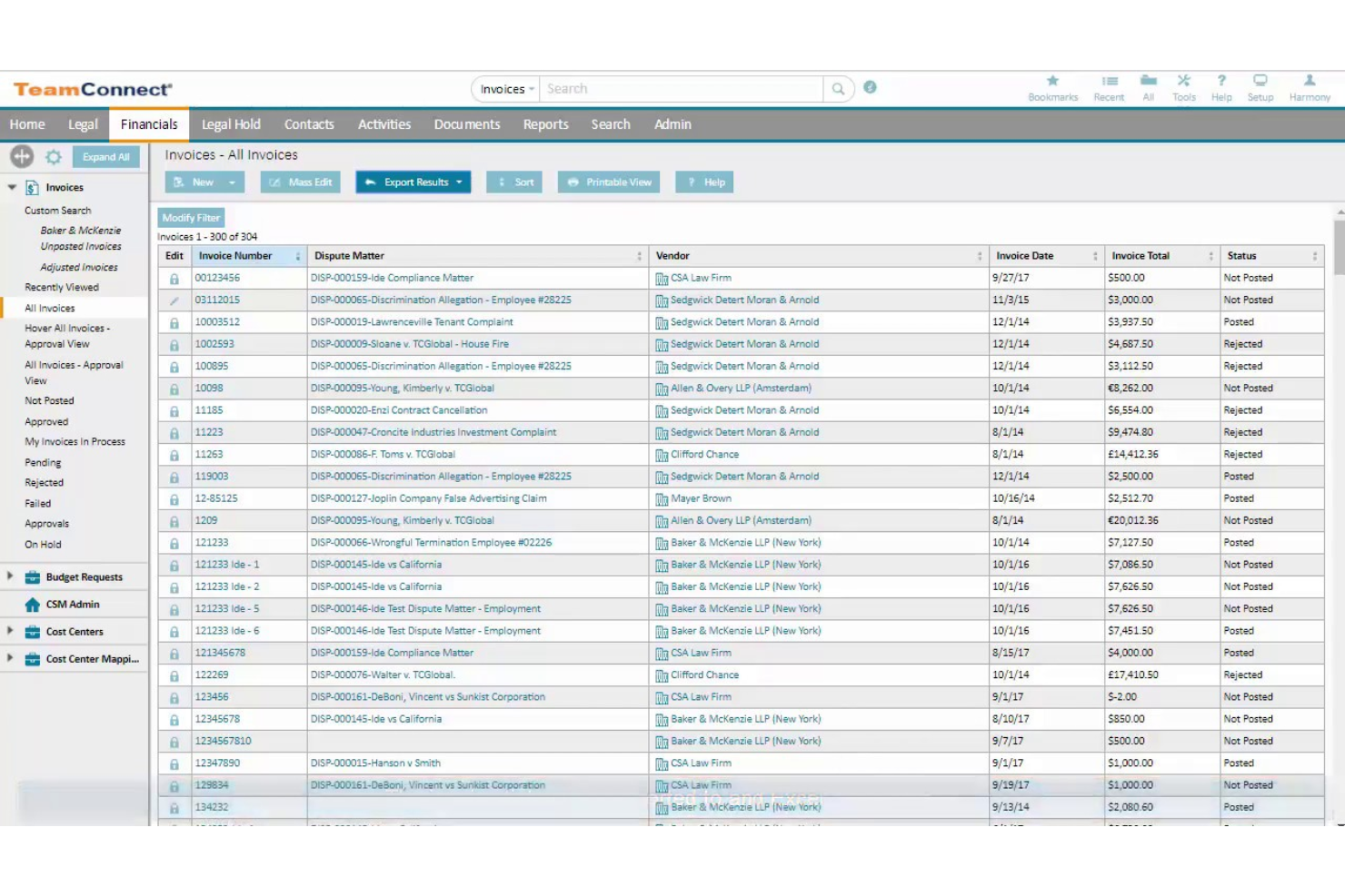 Mitratech TeamConnect screenshot - 23 Mejores Software de Gestión Legal Empresarial para 2026