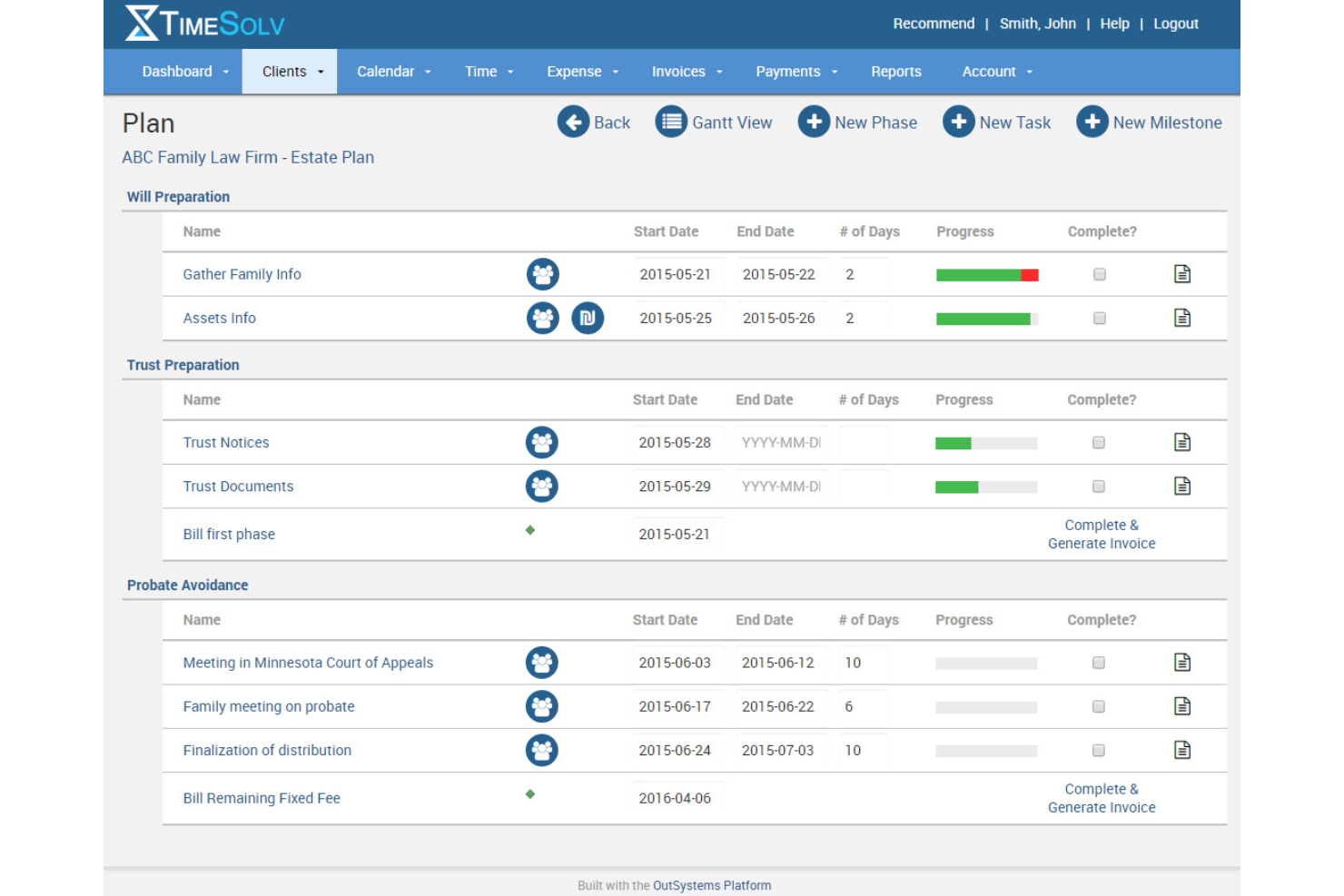 TimeSolv screenshot - 10 Migliori Software di Fatturazione Legale Recensiti nel 2026