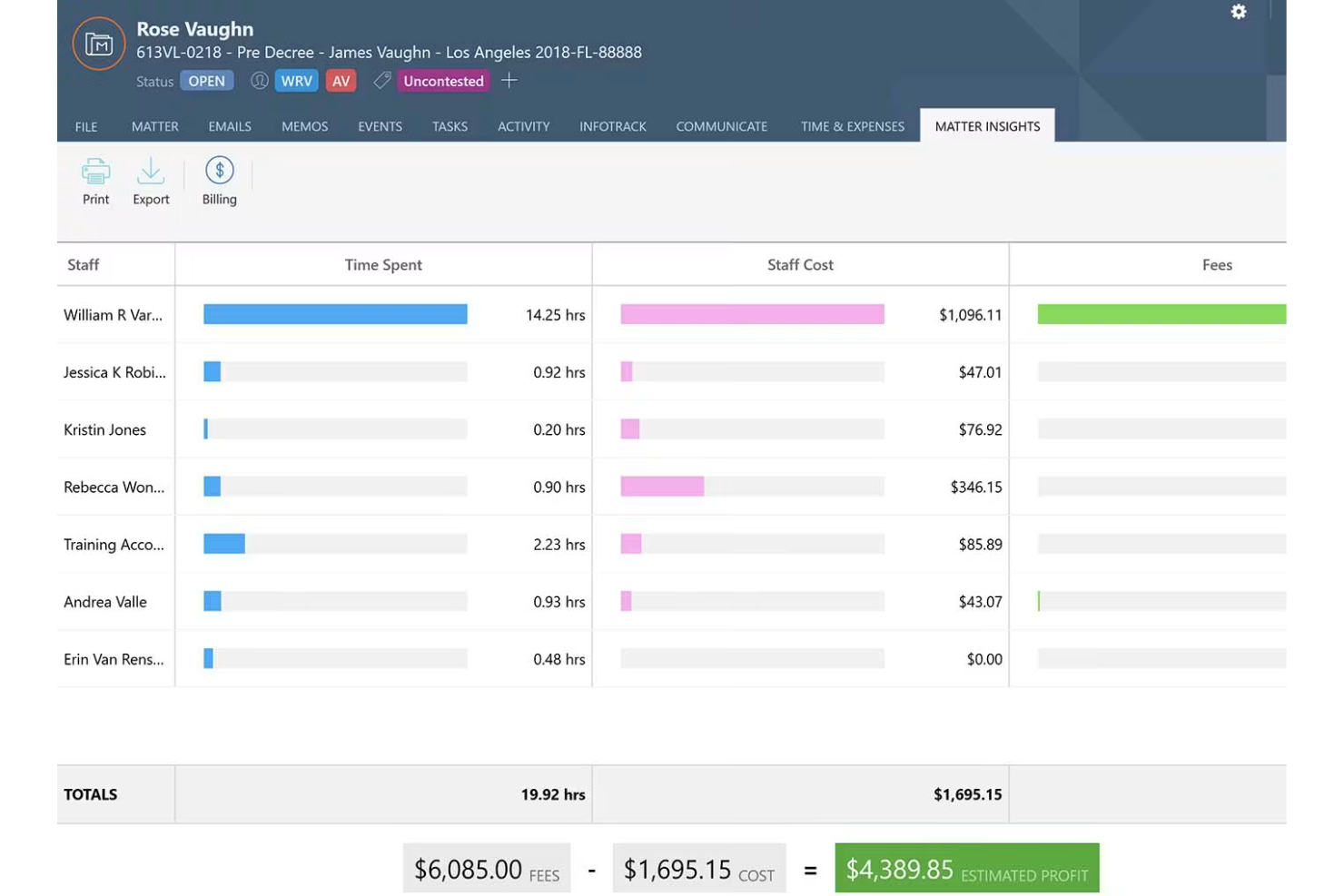 Smokeball screenshot - I 10 migliori software per la gestione di documenti ed e-mail per studi legali nel 2026