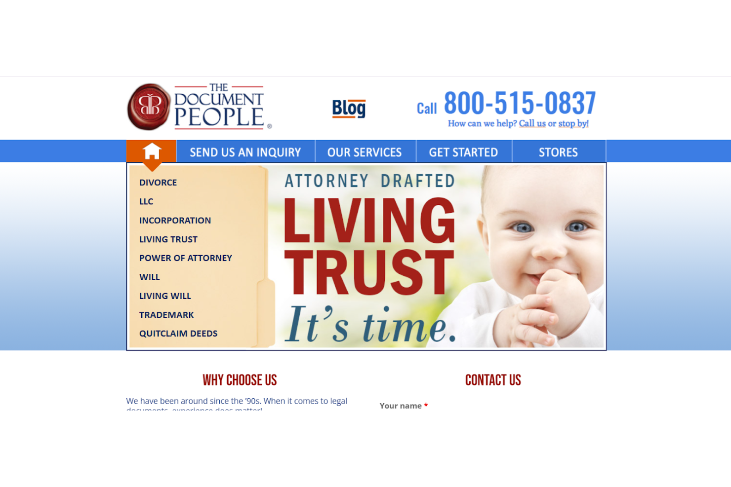 The Document People screenshot - 16 Best Legal Document Services Reviewed in 2026