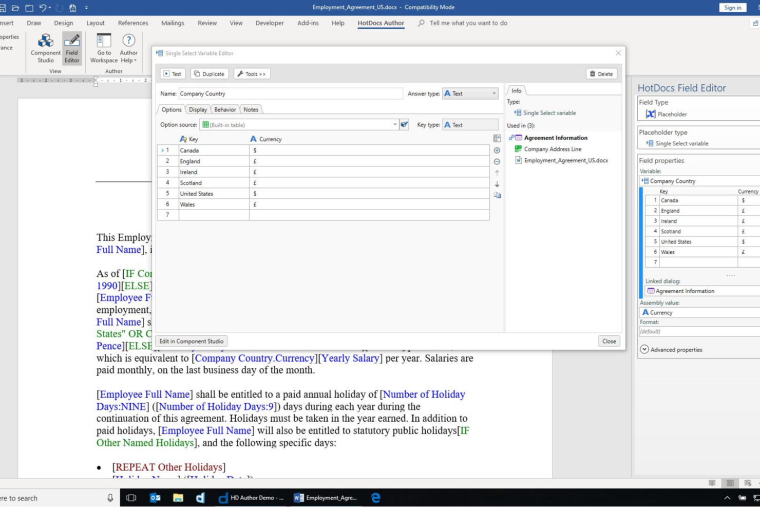 Mitratech Hotdocs screenshot - 18 Best Legal Document Preparation Services in 2026