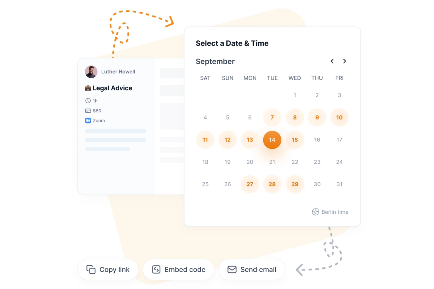 Zeeg screenshot - 17 Legal Appointment Scheduling Software Options for Law Firms in 2027