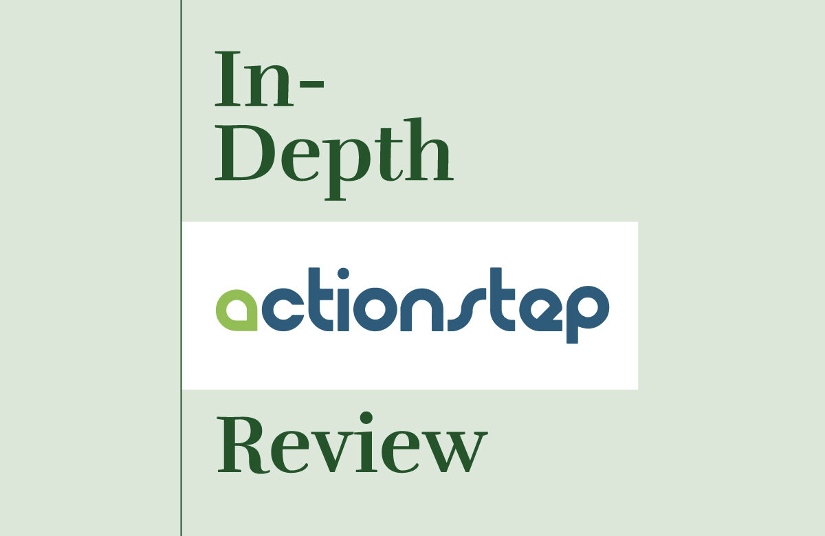 Actionstep Review: Pros, Cons, Features & Pricing