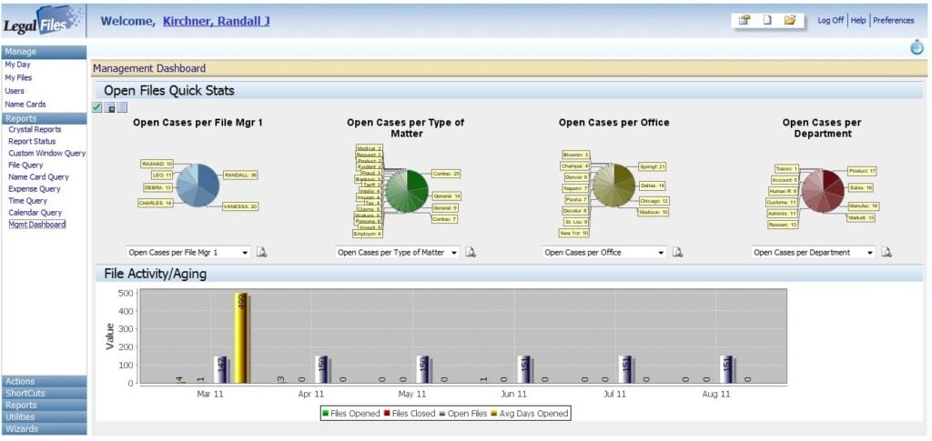 Legal Files Legal Management Software In-Depth Review - The Legal Practice