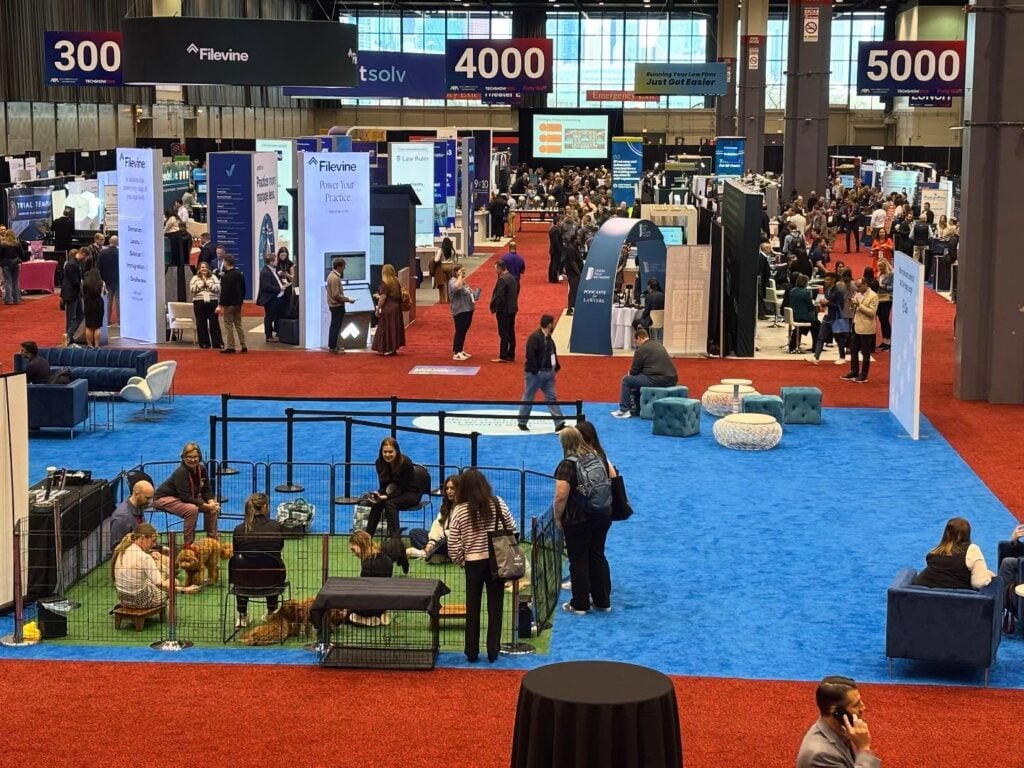 The expo hall of 2025 ABA TECHSHOW