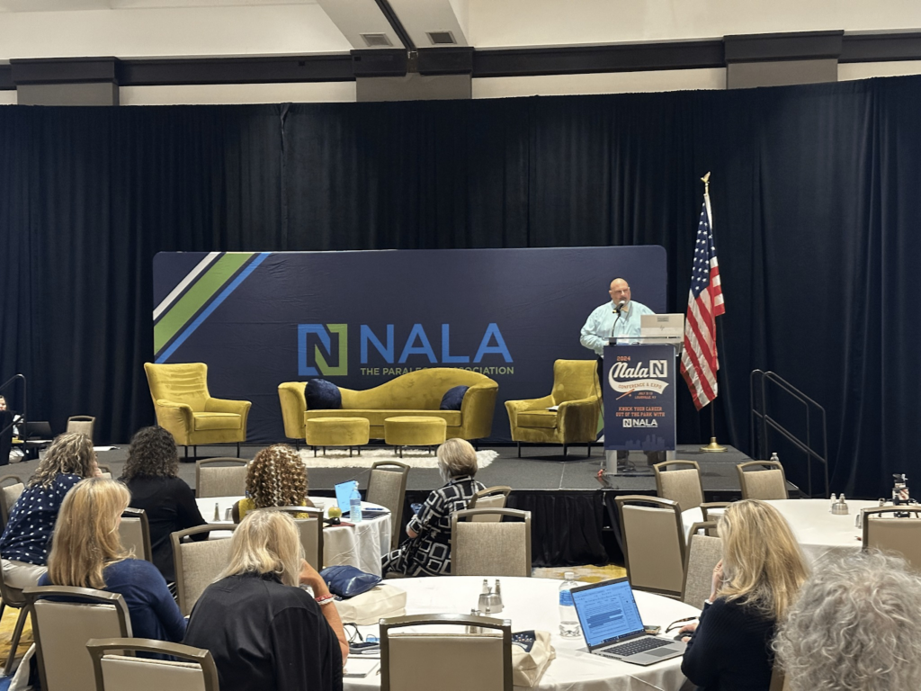 A keynote session at the NALA Conference & Expo