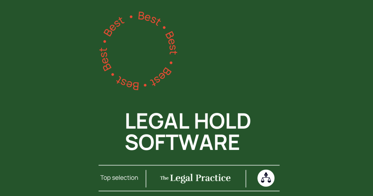 20 Best Legal Hold Software For Preserving Case Data In 2025 - The ...