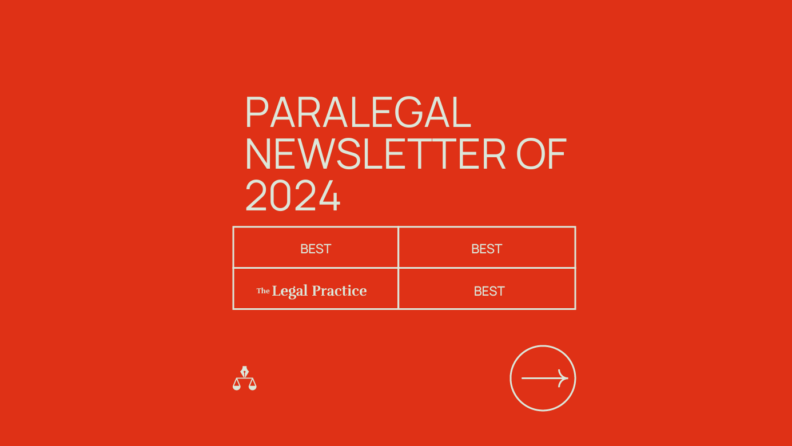 Paralegal newsletter of 2024 generic best of