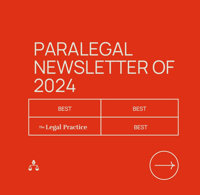 Paralegal newsletter of 2024 generic best of