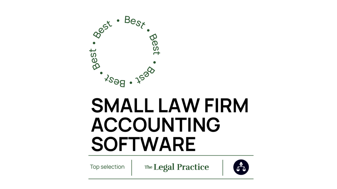 Small law firm accounting software best tools