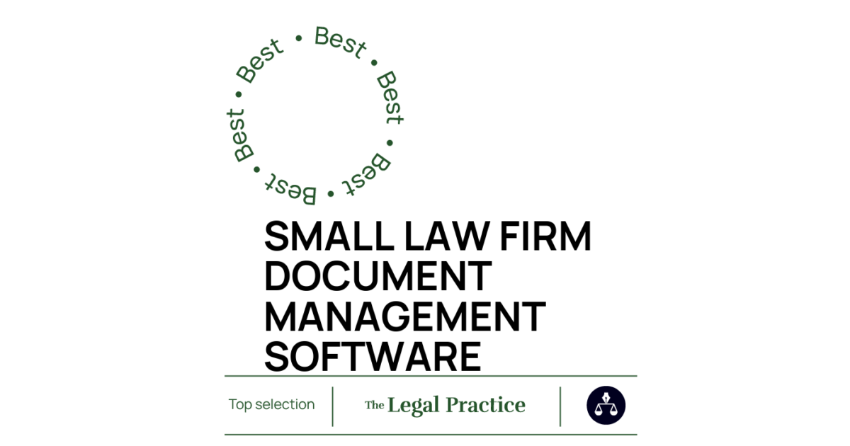 Guide To The 25 Best Small Law Firm Document Management Software [2024 ...