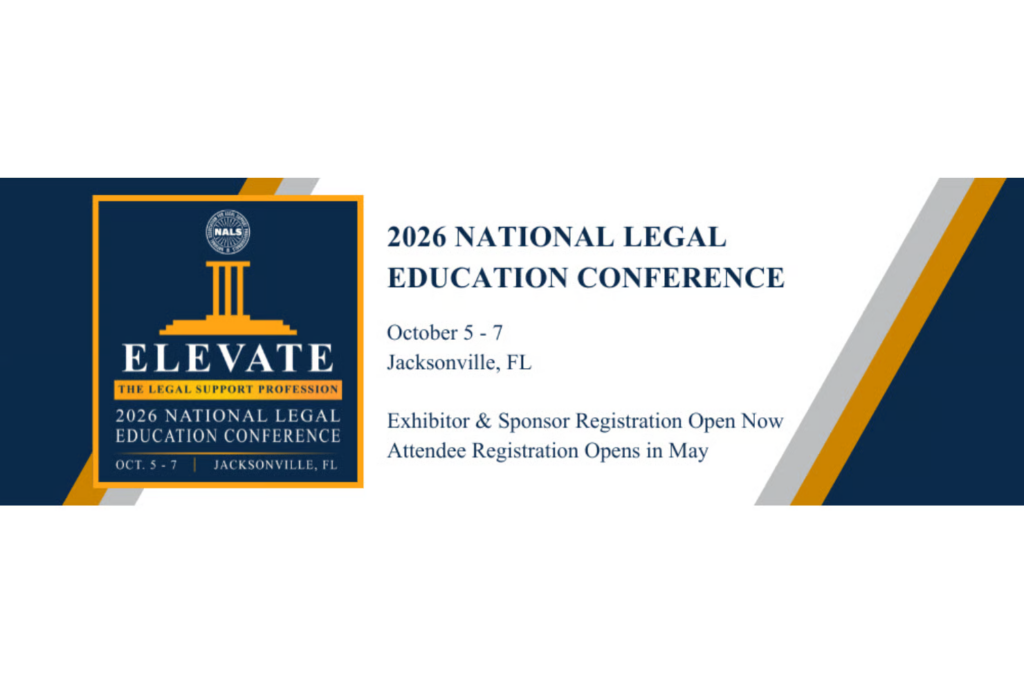 National Legal Education Conference 2026 takes place in Jacksonville.