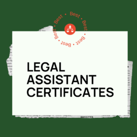 Legal assistant certificates generic best of