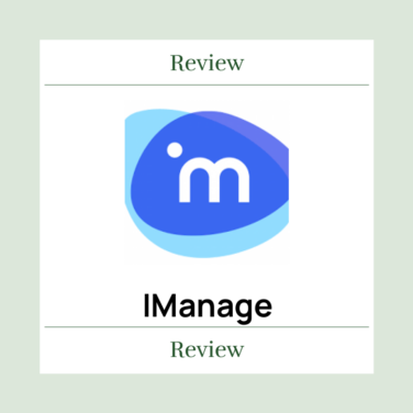 Imanage Product Review 08282