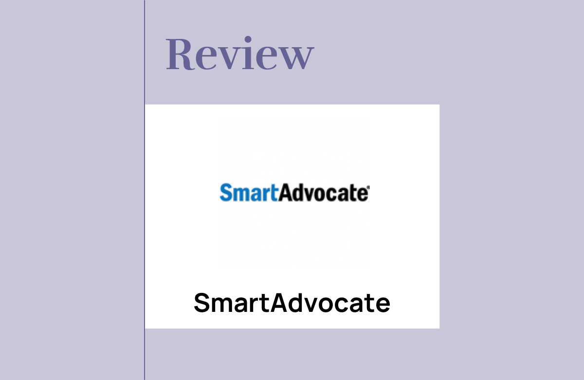 SmartAdvocate Review: Pros, Cons, Features and Pricing