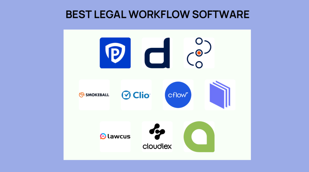 10 Best Legal Workflow Software in 2026 [My Reviews]