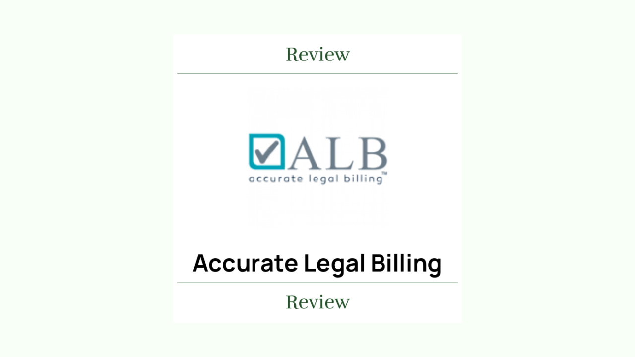 Accurate legal billing Product Review 18708