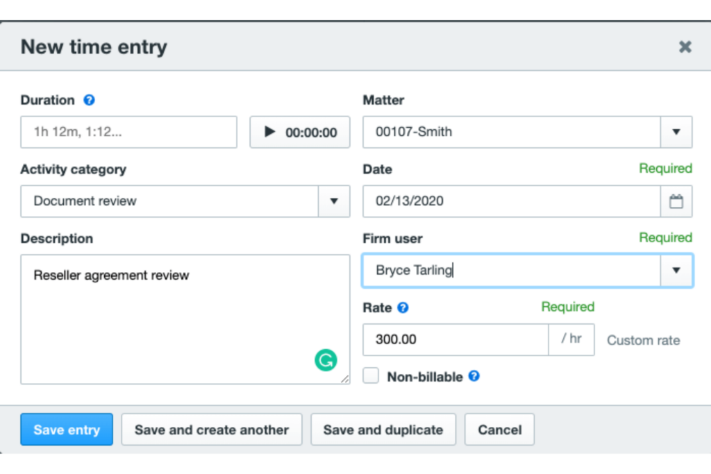 clio-time-tracking