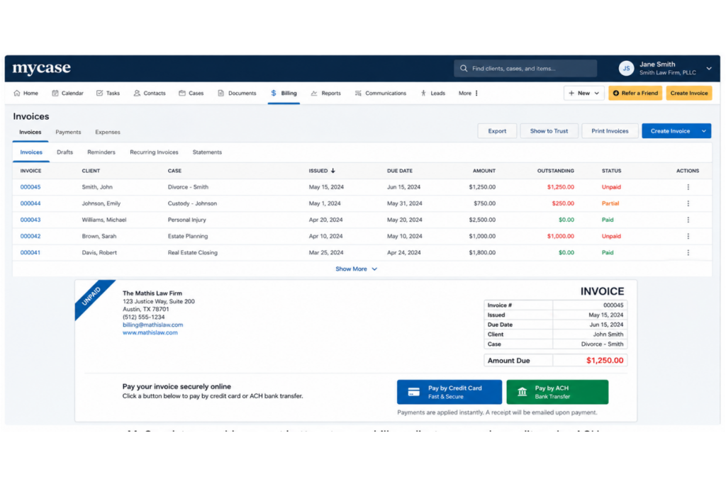 mycase-payments-dashboard